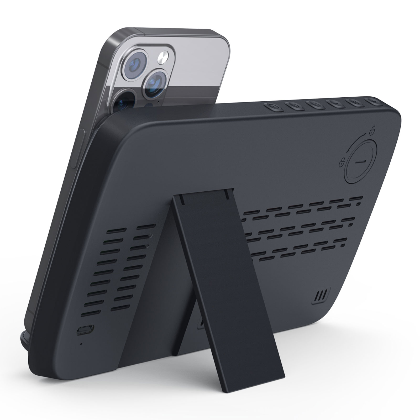 BÜLBÜL MASAÜSTÜ SAAT VE KABLOSUZ ŞARJ STANDI