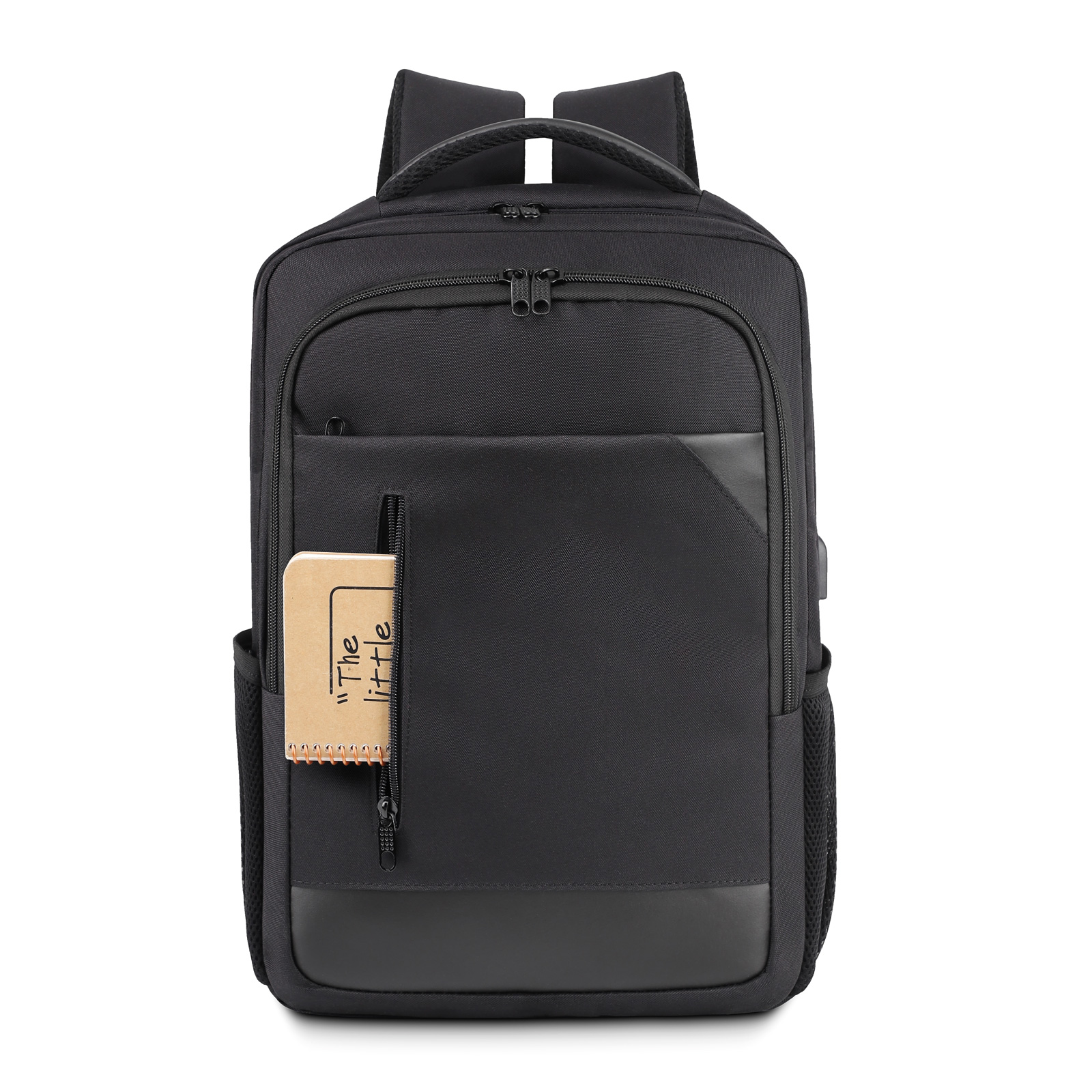 YÖRÜNGE SİYAH LAPTOP BÖLMELİ SIRT ÇANTASI