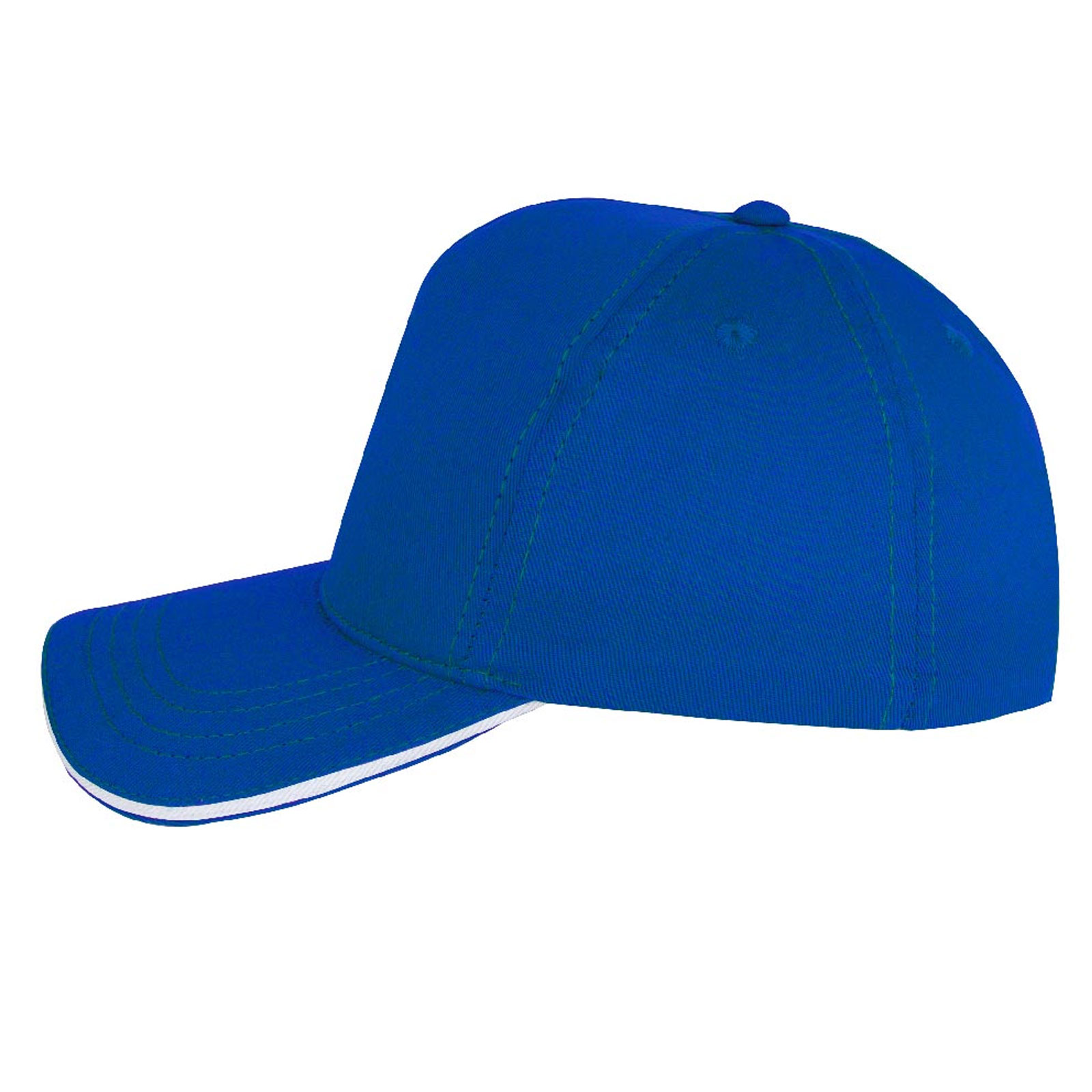 POMELO SAKS MAVİ SANDWICH SİPER COTTON ŞAPKA