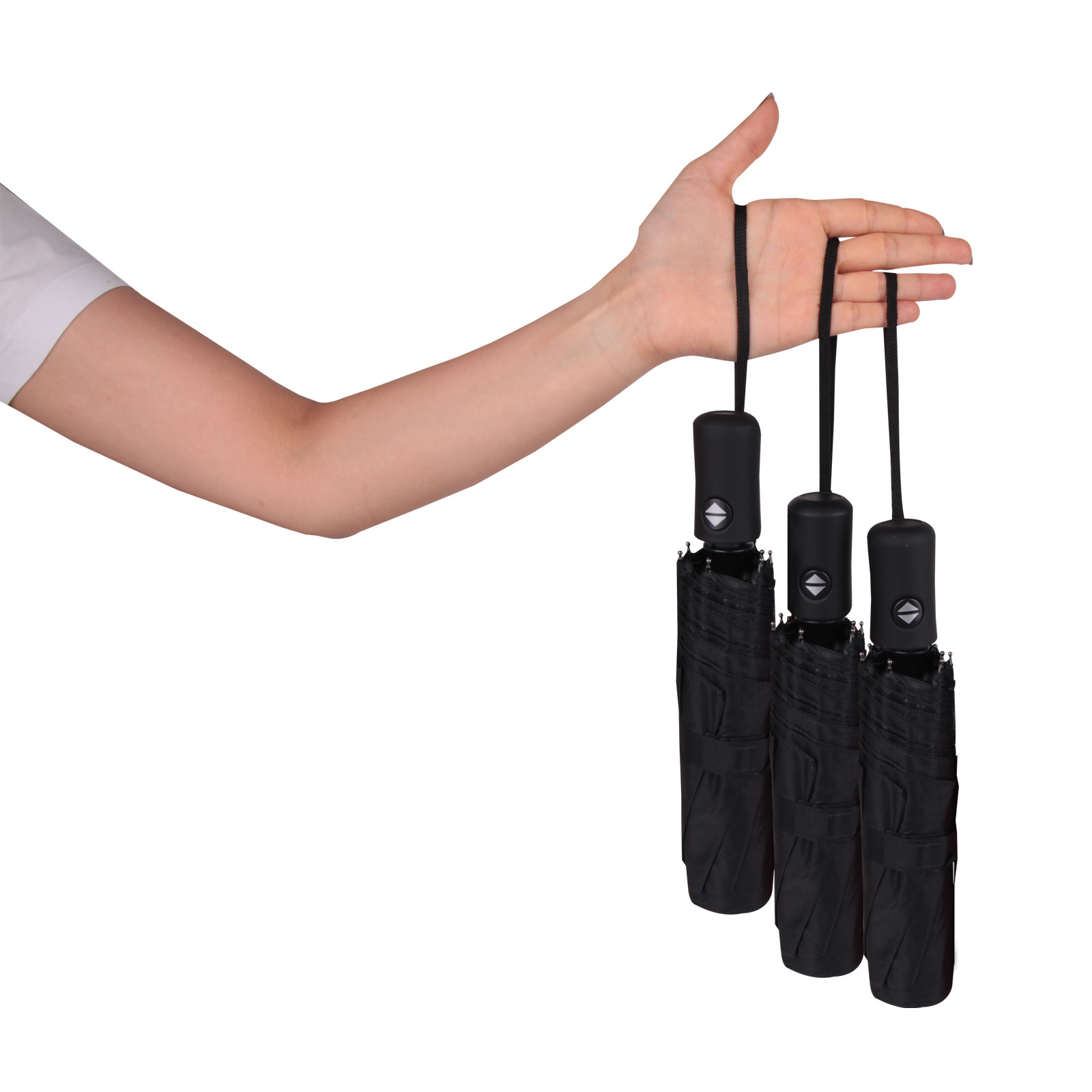 ASPENDOS SİYAH TAM OTOMATİK ŞEMSİYE